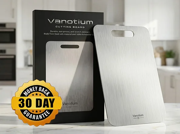 Vanotium cutting board review: product and 30-day guarantee