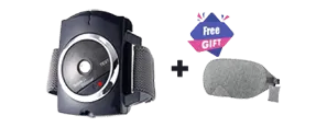 Sleep Connection wristband with the free sleep mask included